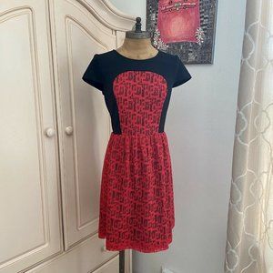 🆕Kensie Poppy Combo Cap Sleeve Fit & Flare Lace